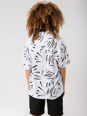 SHORT BUTTONED SHIRT White / 14