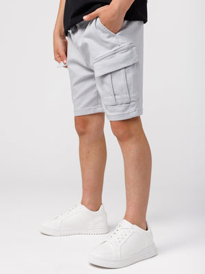 WOVEN BERMUDA Light Gray / 14
