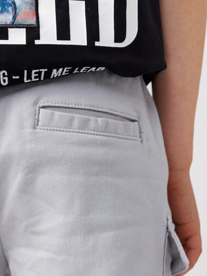 WOVEN BERMUDA Light Gray / 14