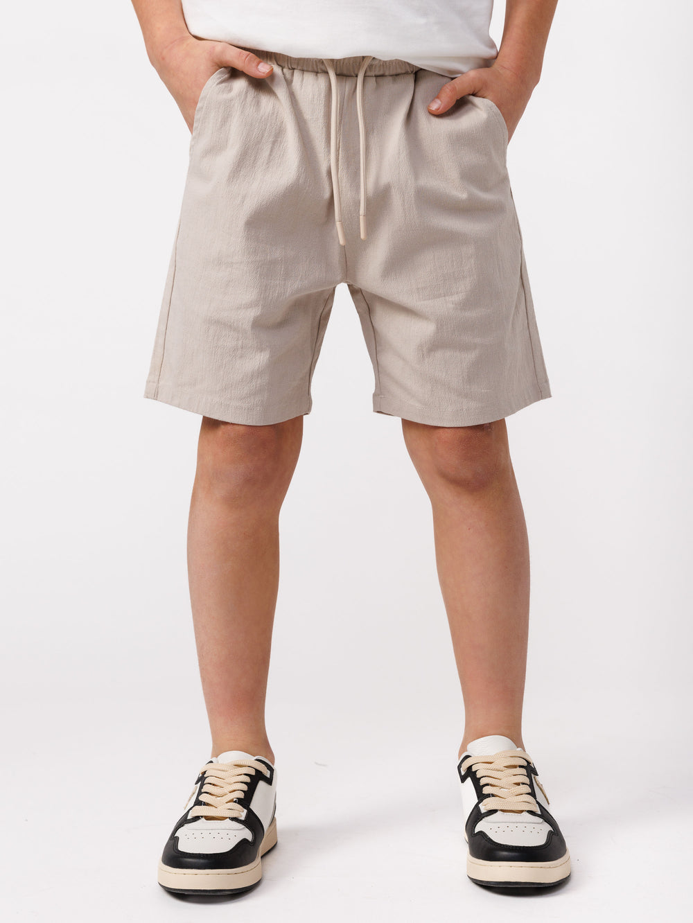 WOVEN BERMUDA Beige / 14