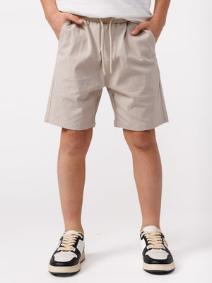 WOVEN BERMUDA Beige / 14