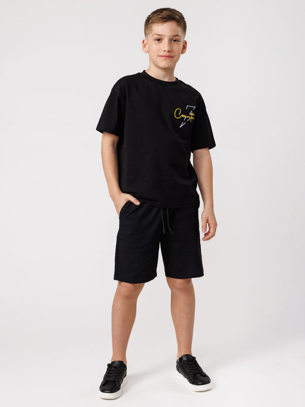 WOVEN BERMUDA Black / 14