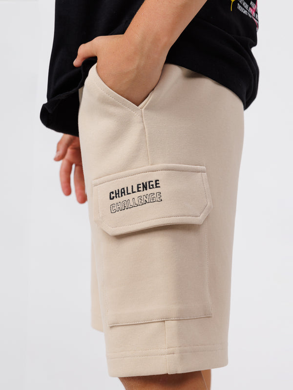 JERSEY SHORTS Beige / 14