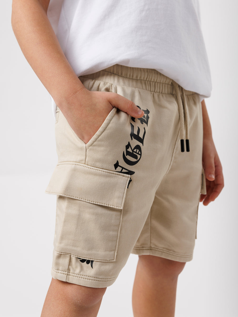 WOVEN BERMUDA Beige / 14