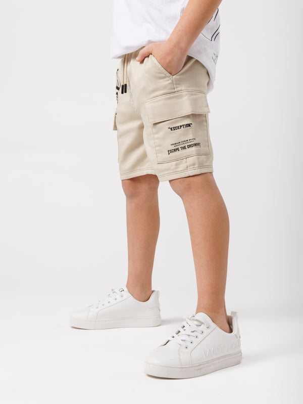 WOVEN BERMUDA Beige / 14