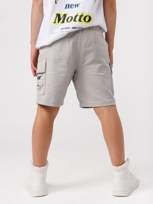 WOVEN BERMUDA Light Gray / 14