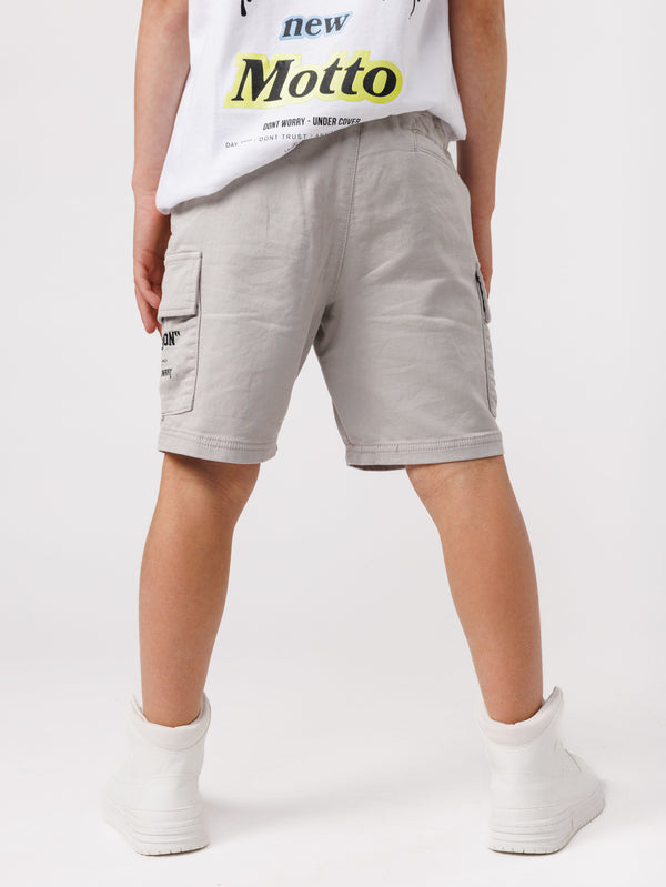 WOVEN BERMUDA Light Gray / 14