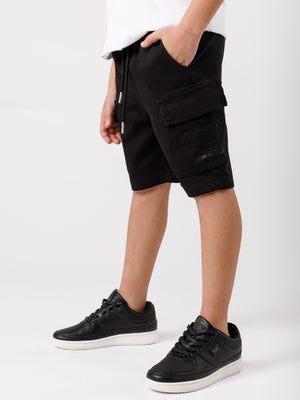 WOVEN BERMUDA Black / 14