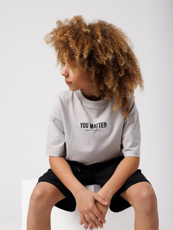 FASHION T-SHIRT Light Gray / 14
