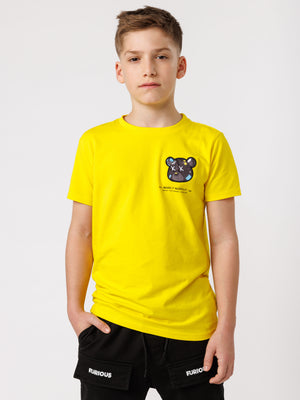FASHION T-SHIRT Yellow / 14