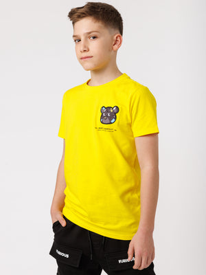 FASHION T-SHIRT Yellow / 14