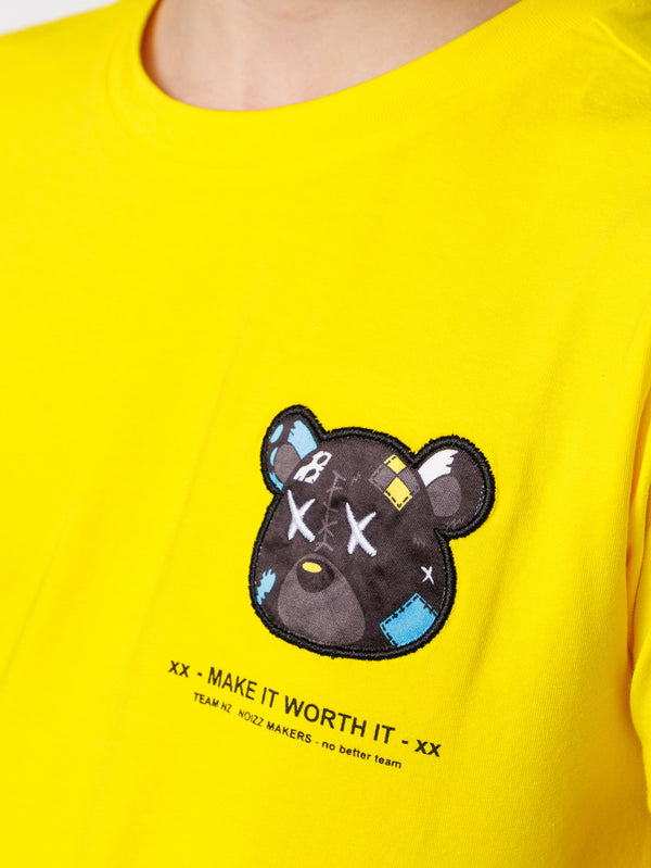 FASHION T-SHIRT Yellow / 14
