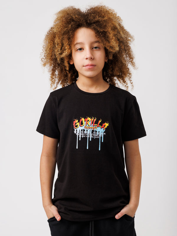 FASHION T-SHIRT Black / 14