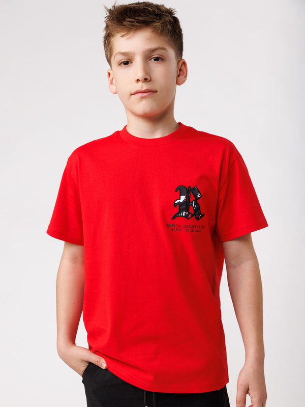 FASHION T-SHIRT Red / 14