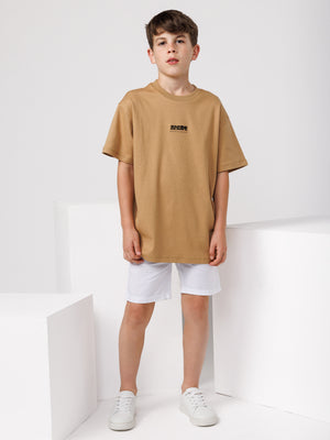 FASHION BASIC T-SHIRT Camel / 14