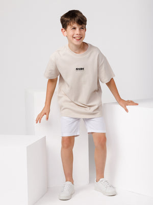 FASHION BASIC T-SHIRT Stone / 14