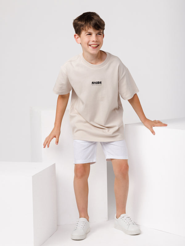 FASHION BASIC T-SHIRT Stone / 14