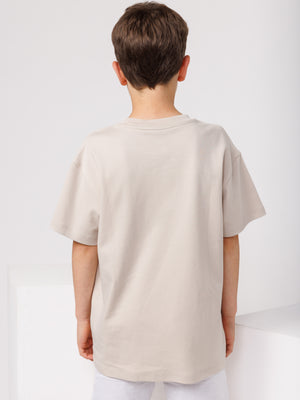 FASHION BASIC T-SHIRT Stone / 14