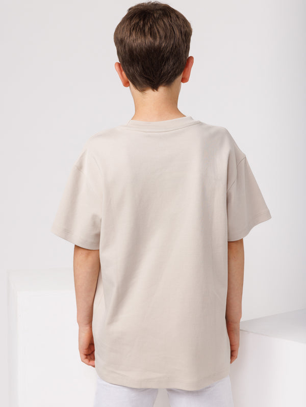 FASHION BASIC T-SHIRT Stone / 14