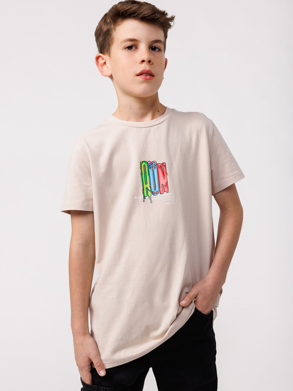 FASHION T-SHIRT Stone / 14