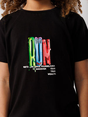 FASHION T-SHIRT Black / 14