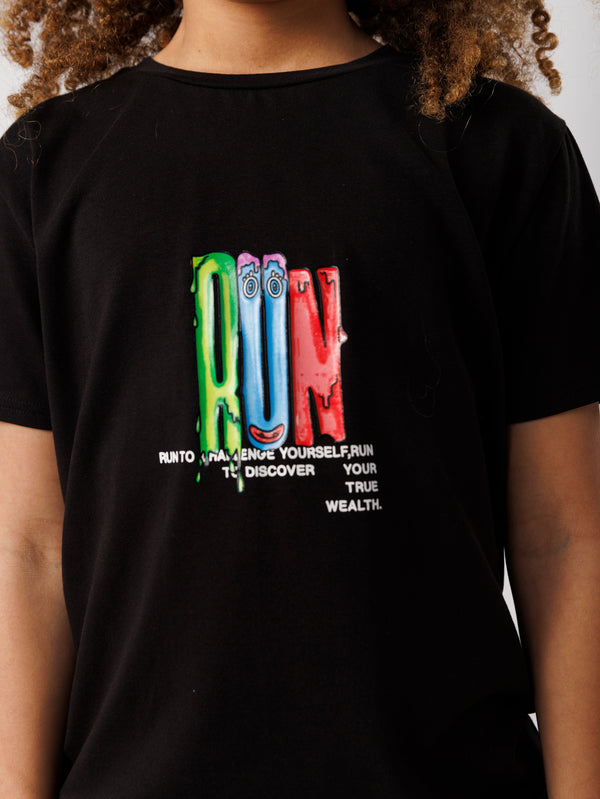 FASHION T-SHIRT Black / 14