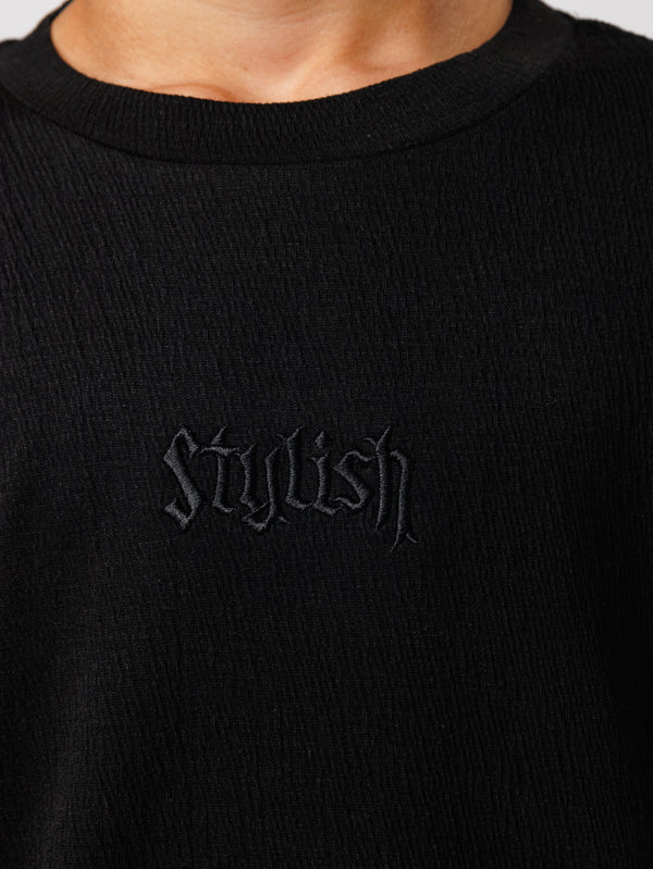 FASHION BASIC T-SHIRT Black / 14