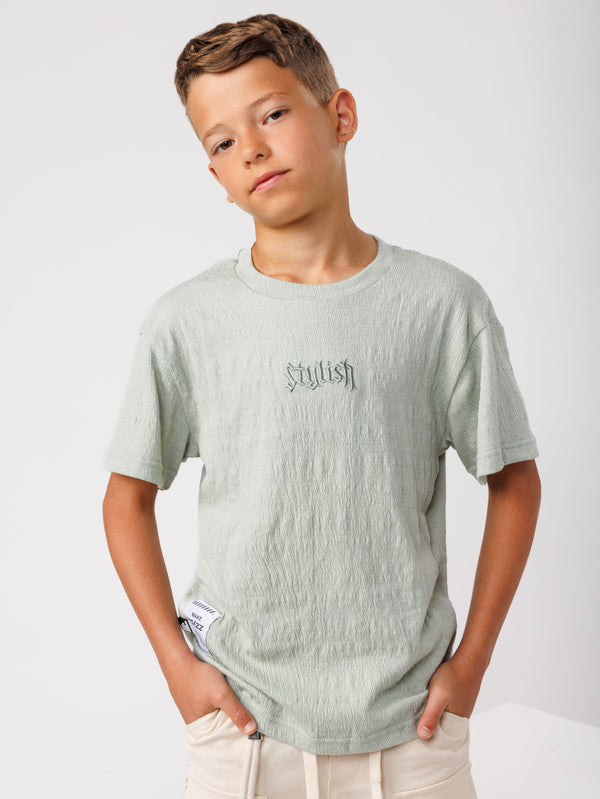 FASHION BASIC T-SHIRT Saladin / 14