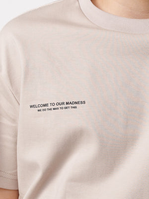 FASHION T-SHIRT Stone / 14