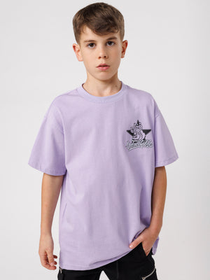 FASHION T-SHIRT Light Smoky Purple / 14