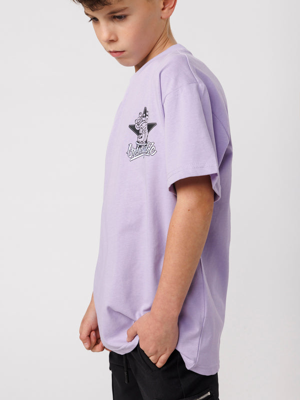 FASHION T-SHIRT Light Smoky Purple / 14