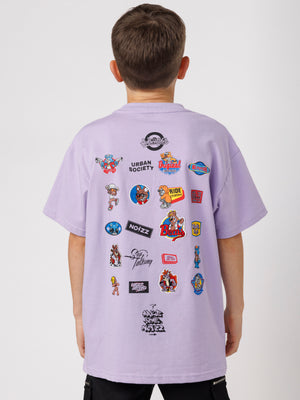 FASHION T-SHIRT Light Smoky Purple / 14