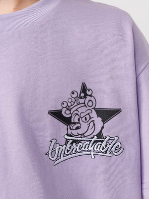 FASHION T-SHIRT Light Smoky Purple / 14