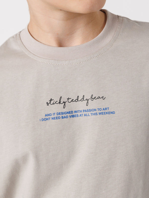 FASHION T-SHIRT Light Gray / 14