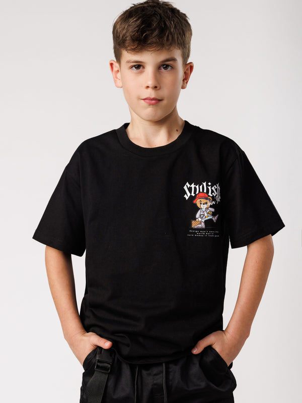 FASHION T-SHIRT Black / 14