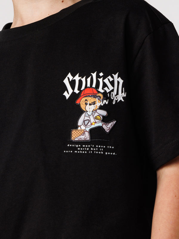 FASHION T-SHIRT Black / 14