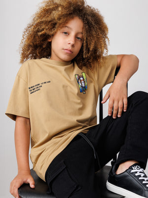 FASHION T-SHIRT Khaki / 14