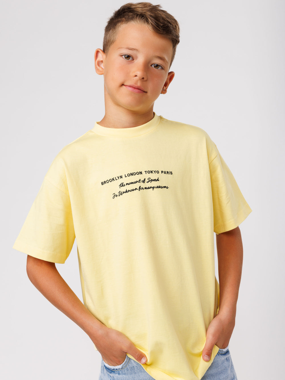 FASHION T-SHIRT Yellow / 14