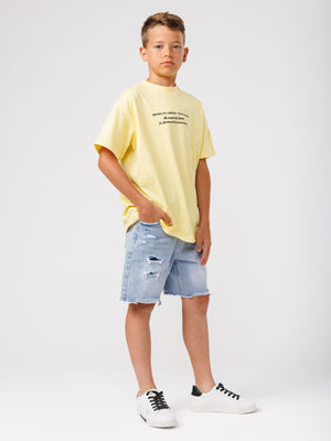 FASHION T-SHIRT Yellow / 14