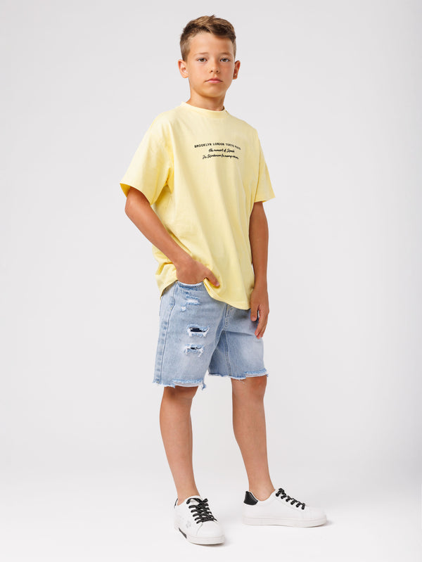 FASHION T-SHIRT Yellow / 14
