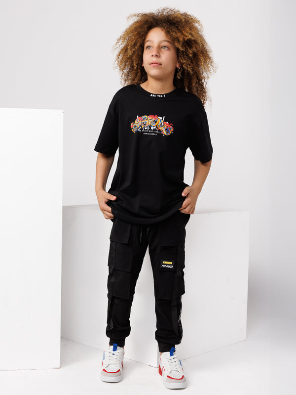 FASHION T-SHIRT Black / 14