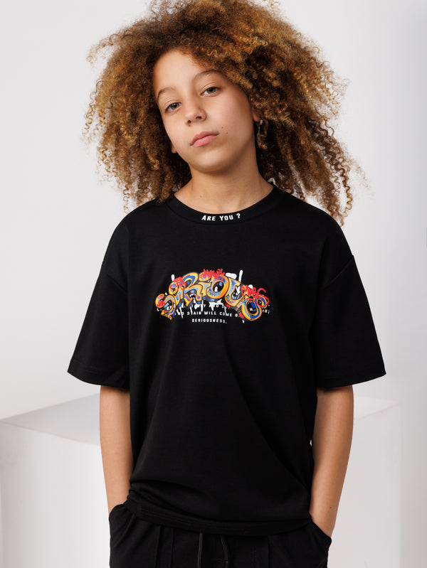 FASHION T-SHIRT Black / 14