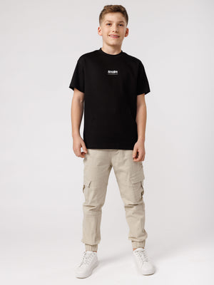 CARGO WOVEN PANTS Beige / 14
