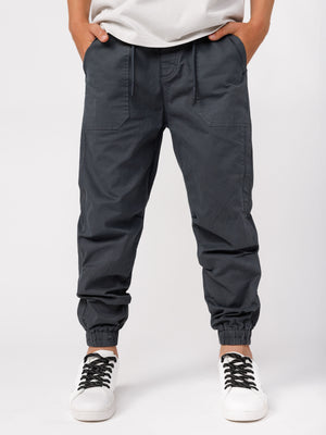 WOVEN PANTS Dark Gray / 14