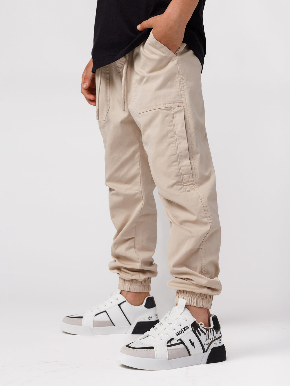 WOVEN PANTS Dark Gray / 14