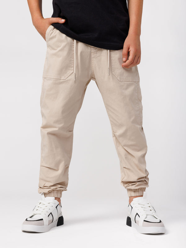 WOVEN PANTS Stone / 14