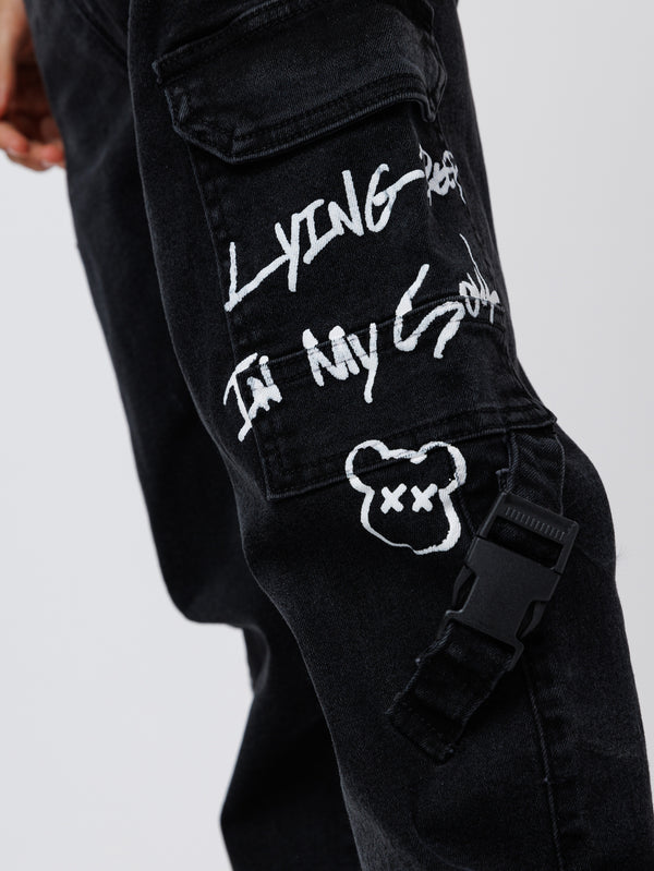 JOGG JEANS Black / 14