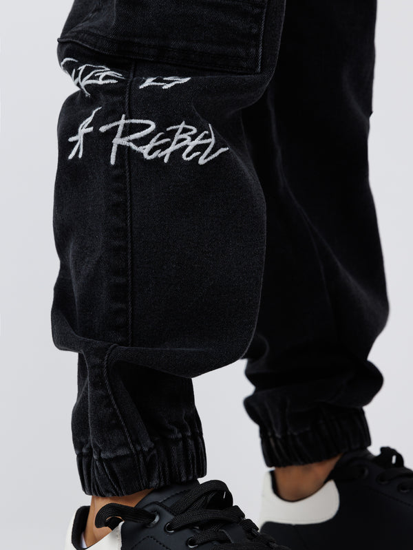 JOGG JEANS Black / 14