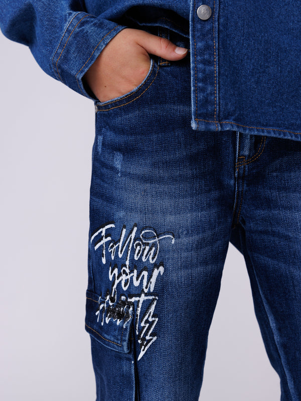 FASHION JEANS Blue / 14