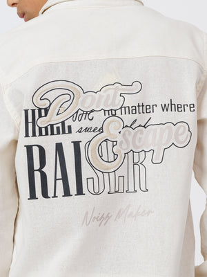 FASHION BUTTONNED SHIRTS Cream / 14